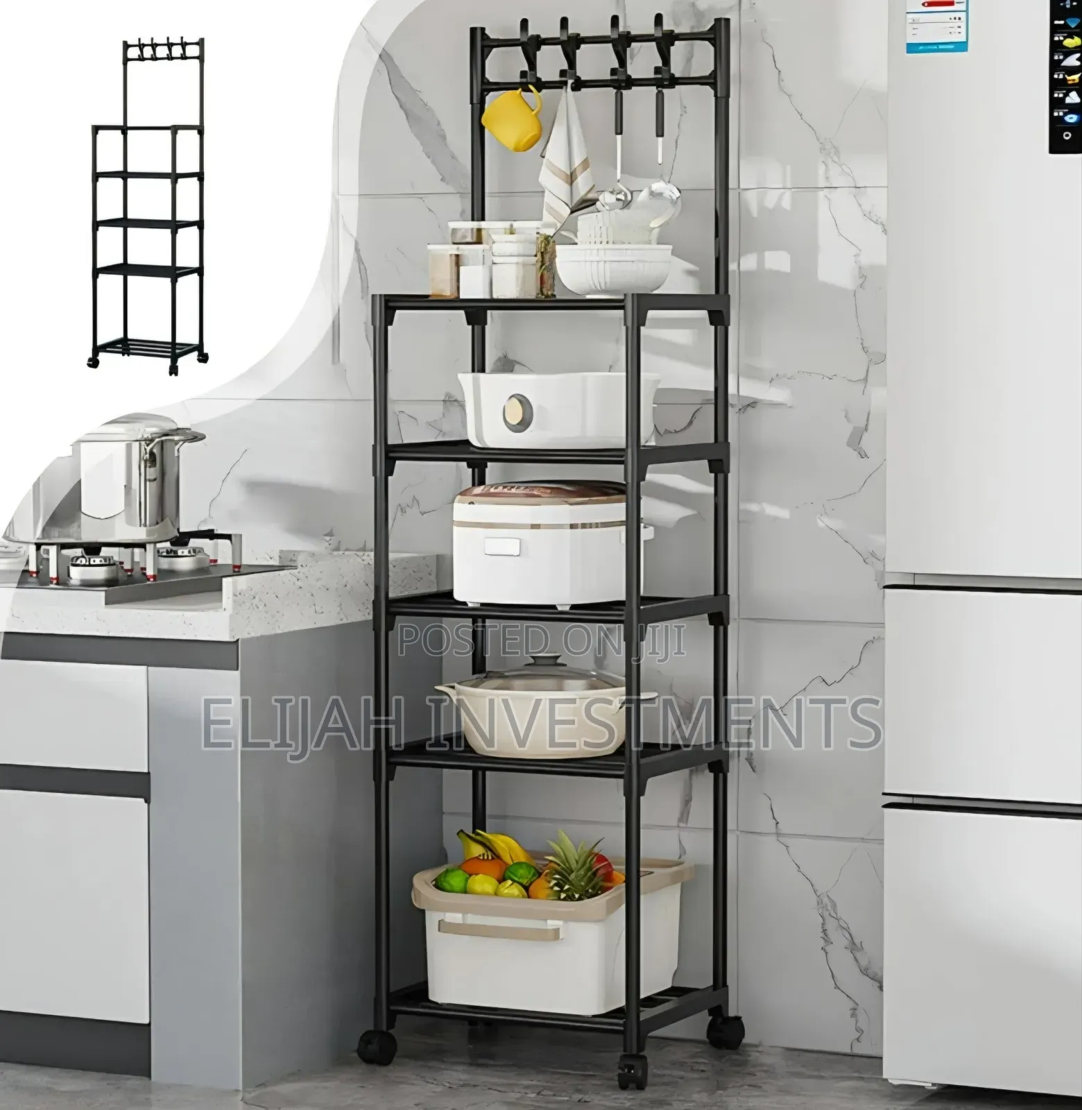 Multipurpose Kitchen Storage Rack