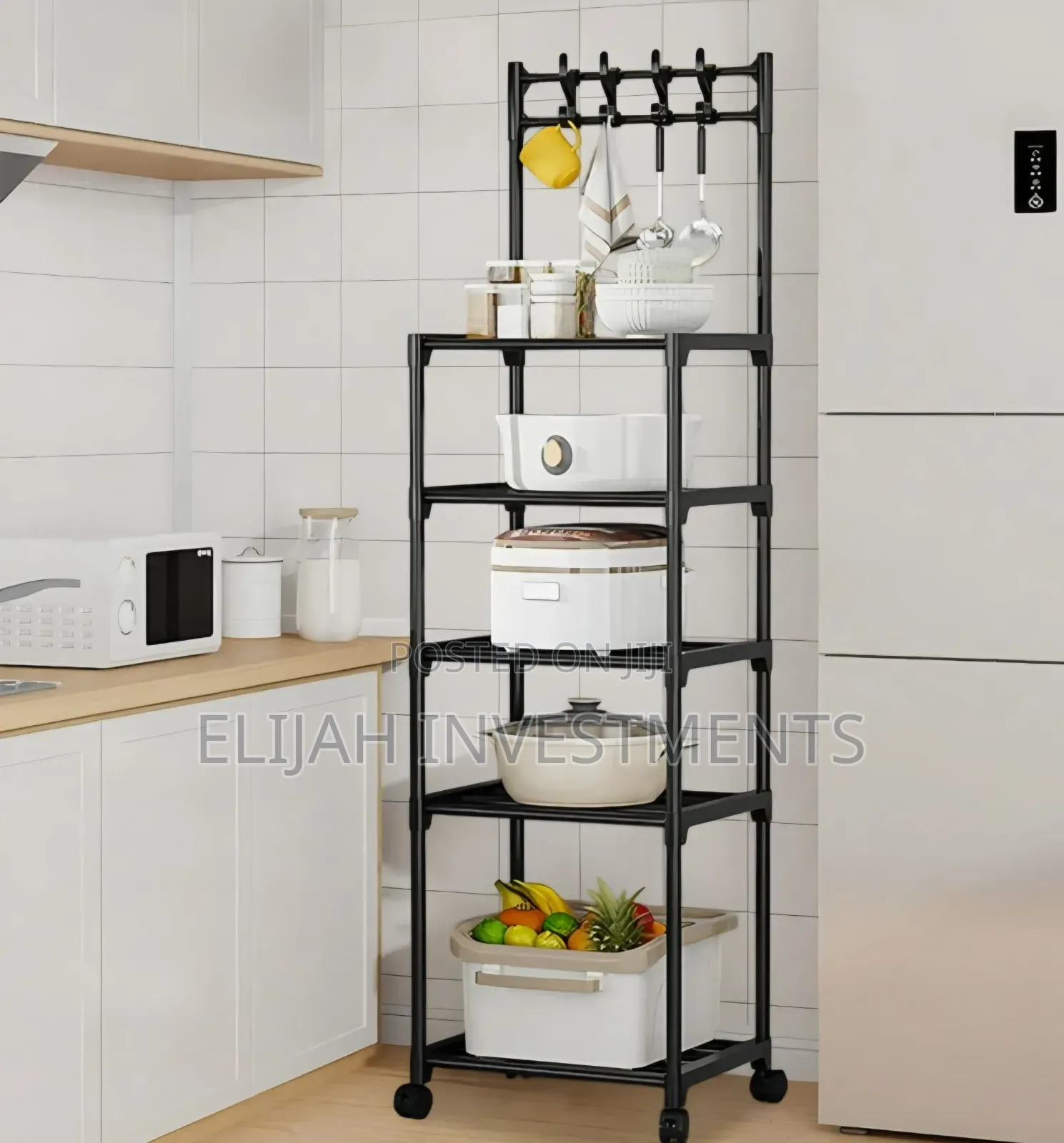 Multipurpose Kitchen Storage Rack