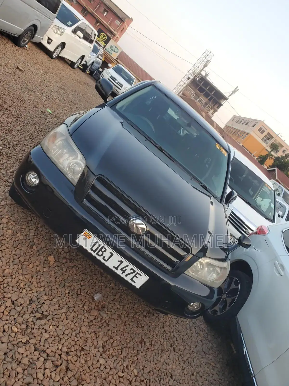 Toyota Kluger 2007 Black