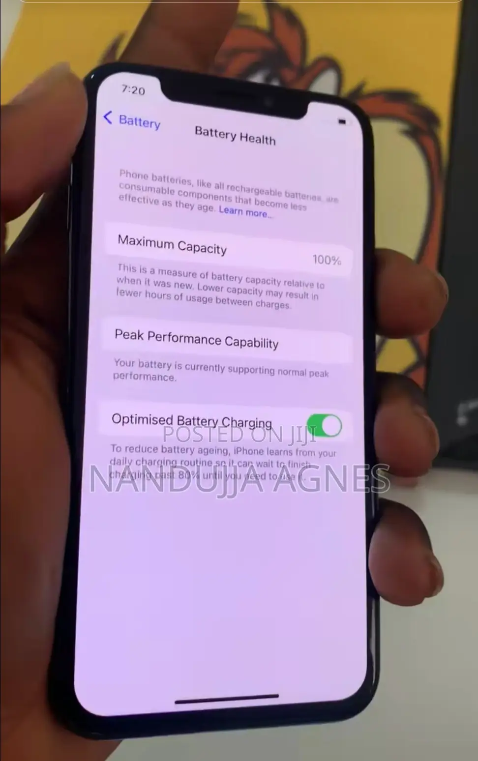 Apple iPhone X 64 GB Black