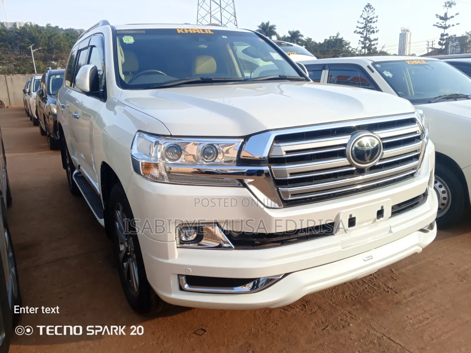 Toyota Land Cruiser Prado 2022 White