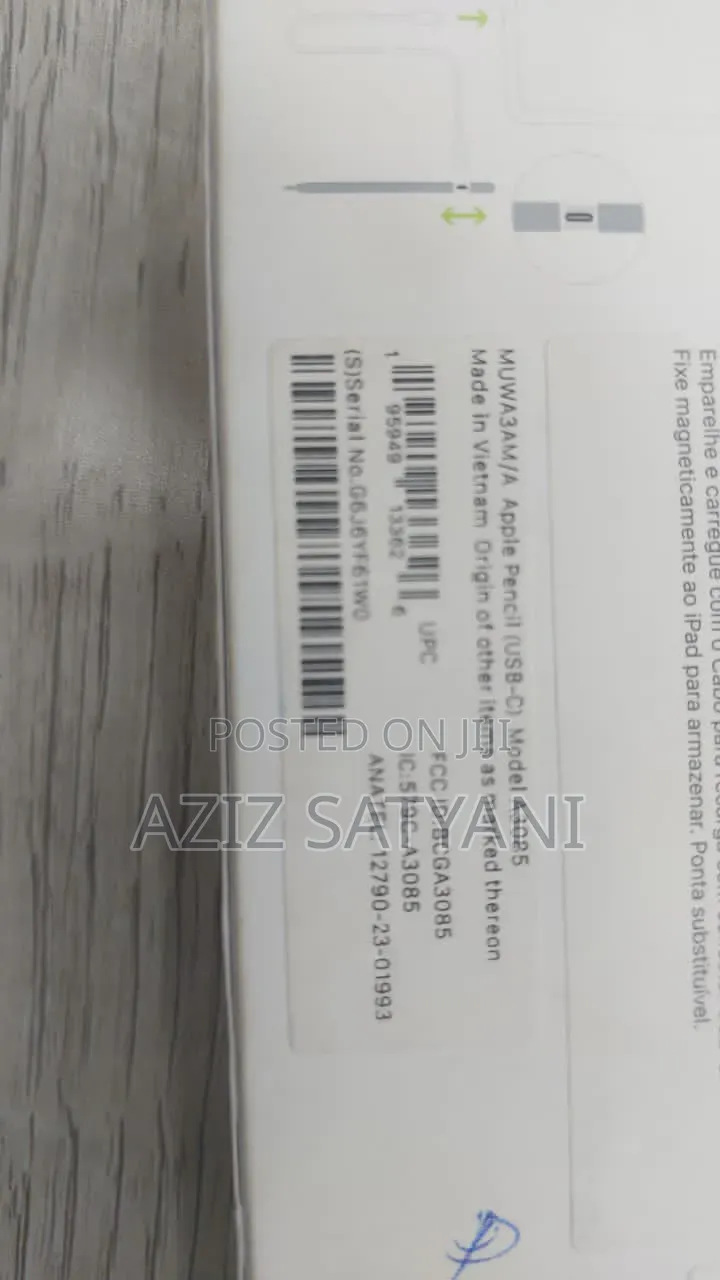 Apple Pencil Type C Original 2nd Generation