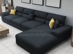 Charcoal L-Shape Sofa