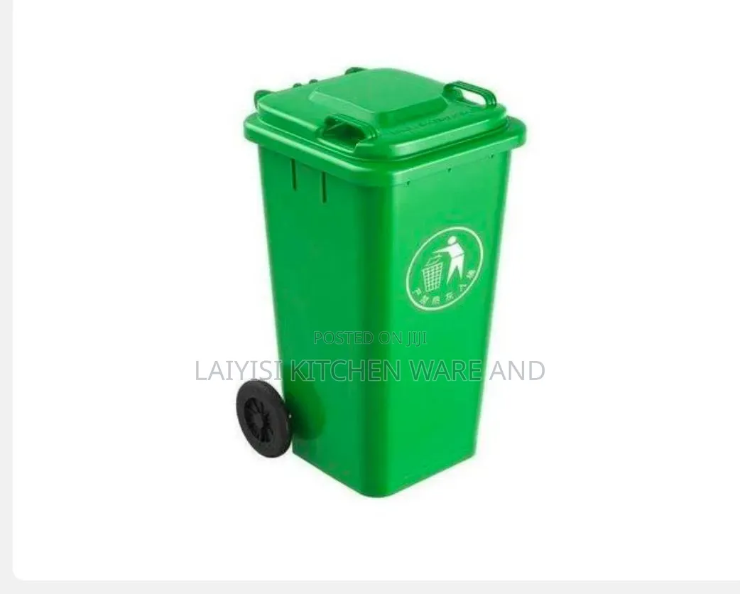 120-litre Heavy-duty Wheeled Dust Bin –Large Capacity Outdoor Indoor
