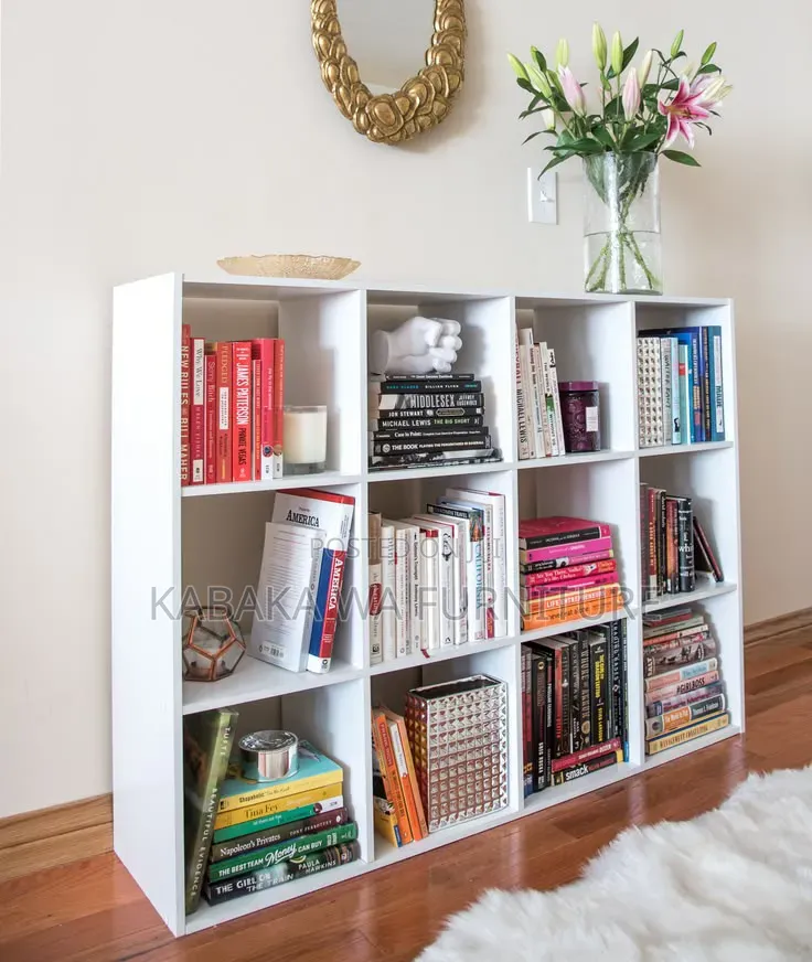 Asburg 6 Layer/ Engineered Wood/ Bookshelf /Multipurpose Decor
/
