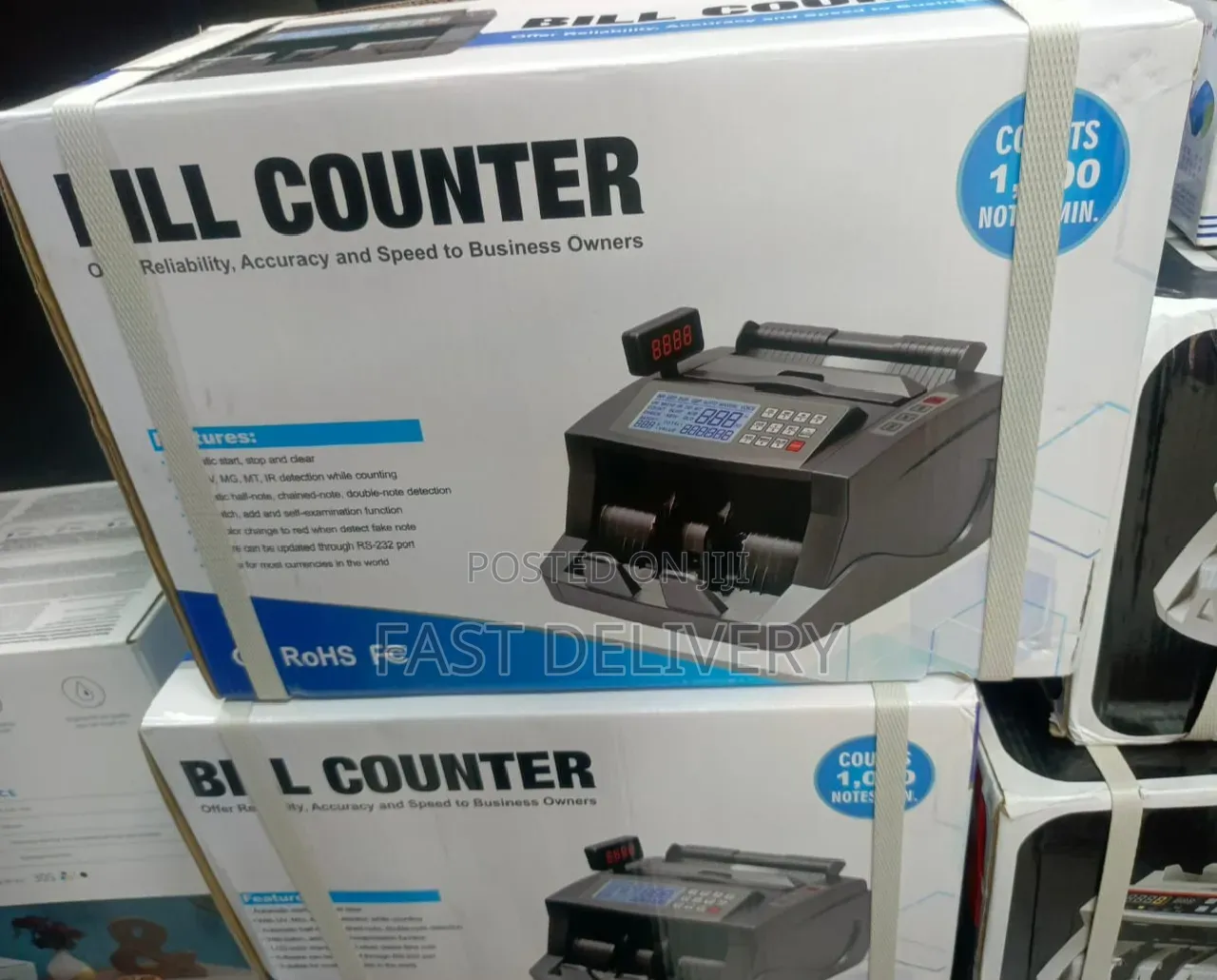 Purpose Bill Counting Machine