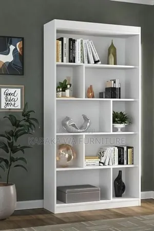 Concepts in Wood Double/ Wide Wood/ Bookcase, 12 Shelf, 84 Inch Tall