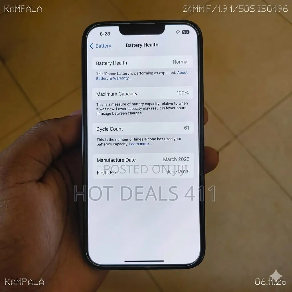 Apple iPhone 16e 128 GB Black