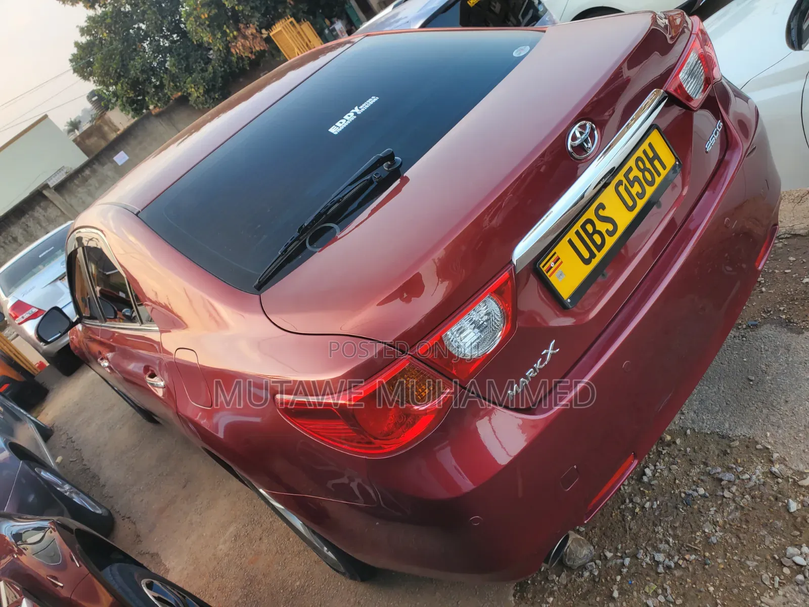 Toyota Mark X 2010 Red