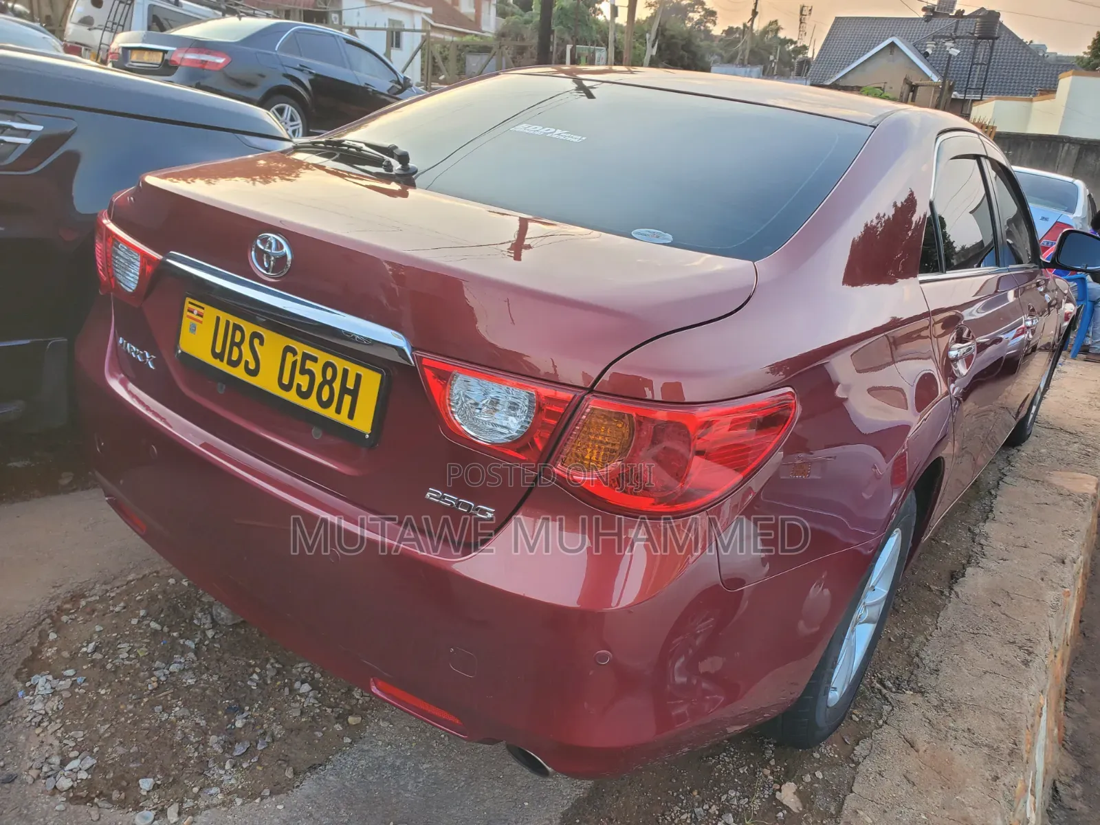 Toyota Mark X 2010 Red