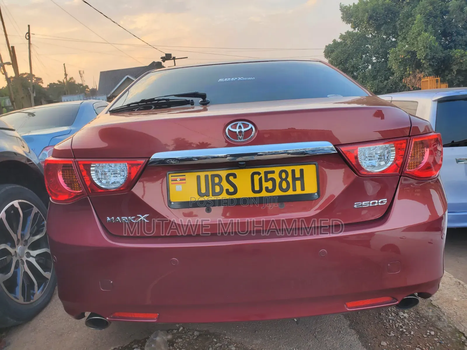 Toyota Mark X 2010 Red