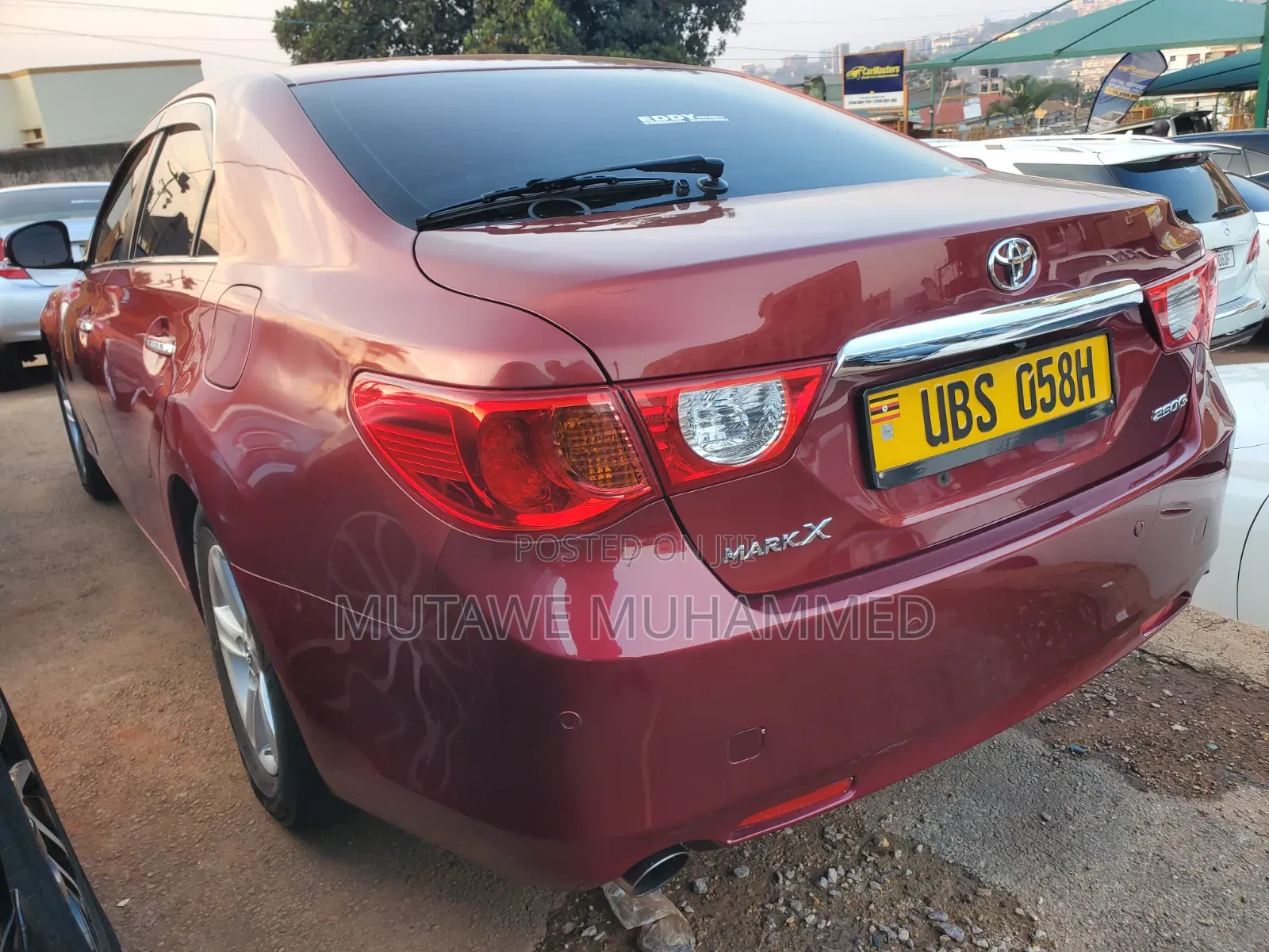 Toyota Mark X 2010 Red