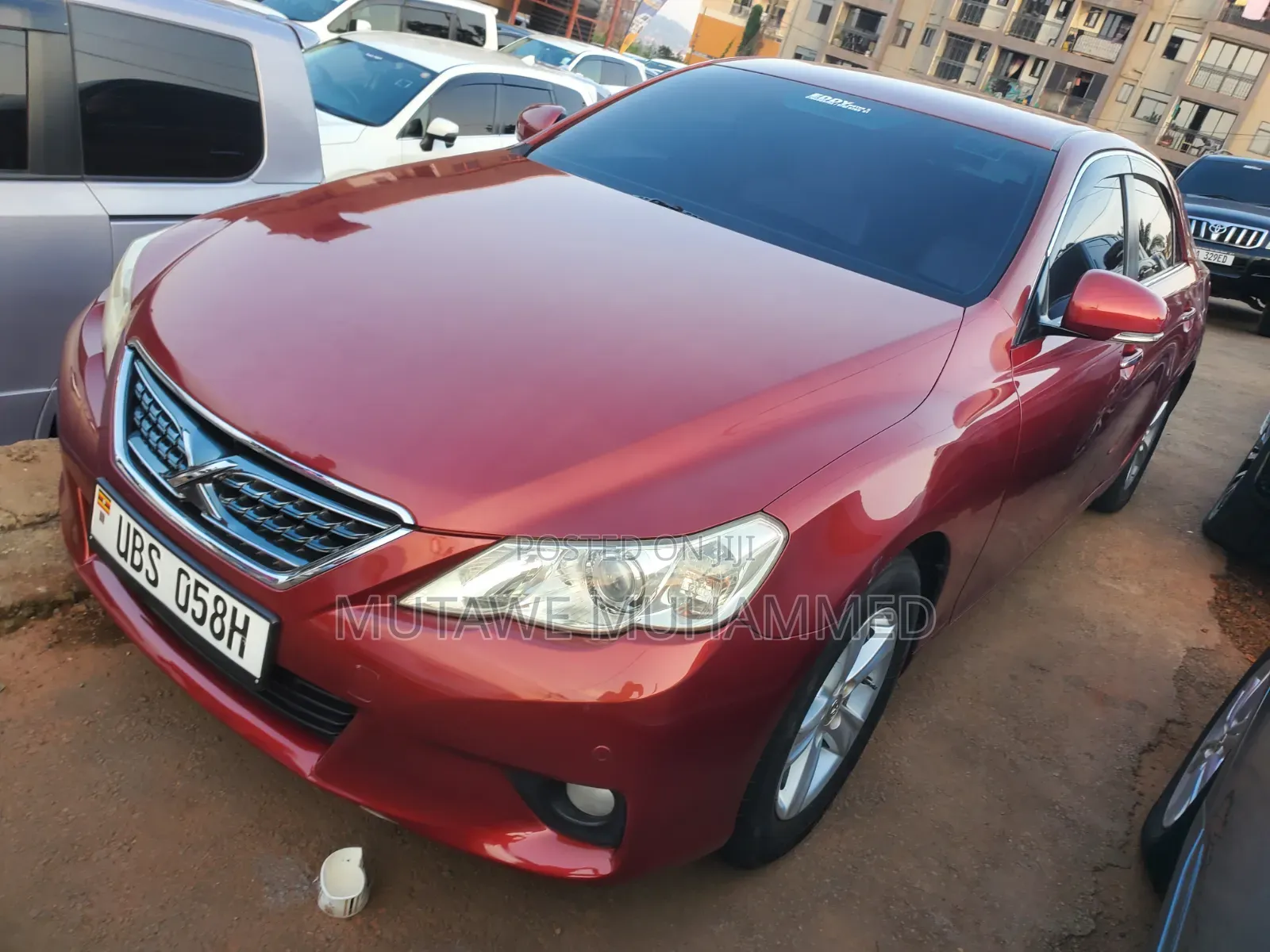 Toyota Mark X 2010 Red