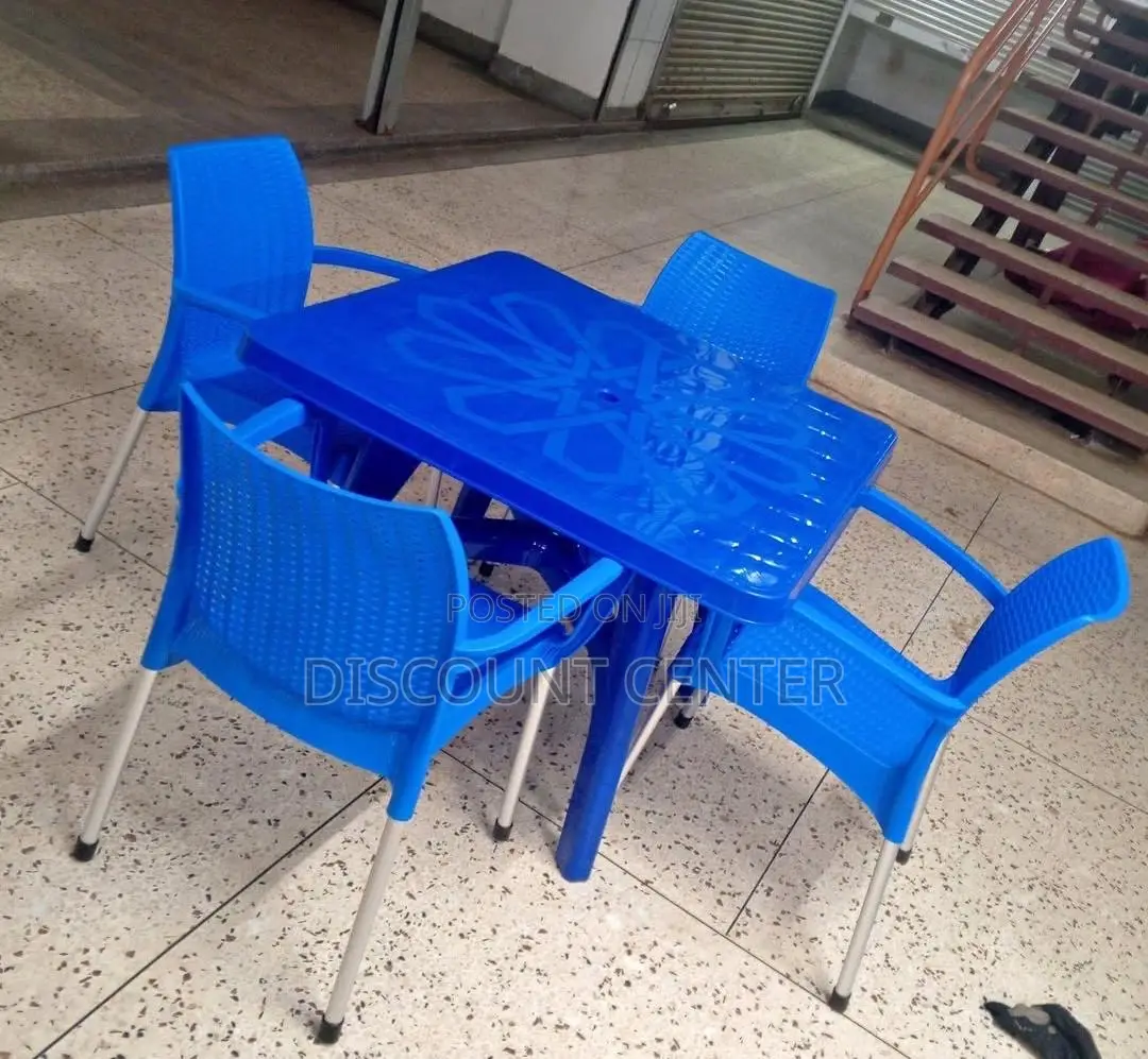 Garden Plastic Chair and Table Durable