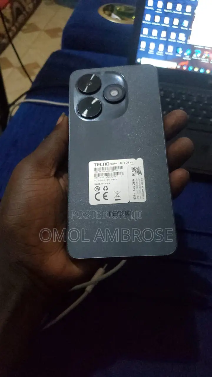Tecno Pop 10C 64 GB Black