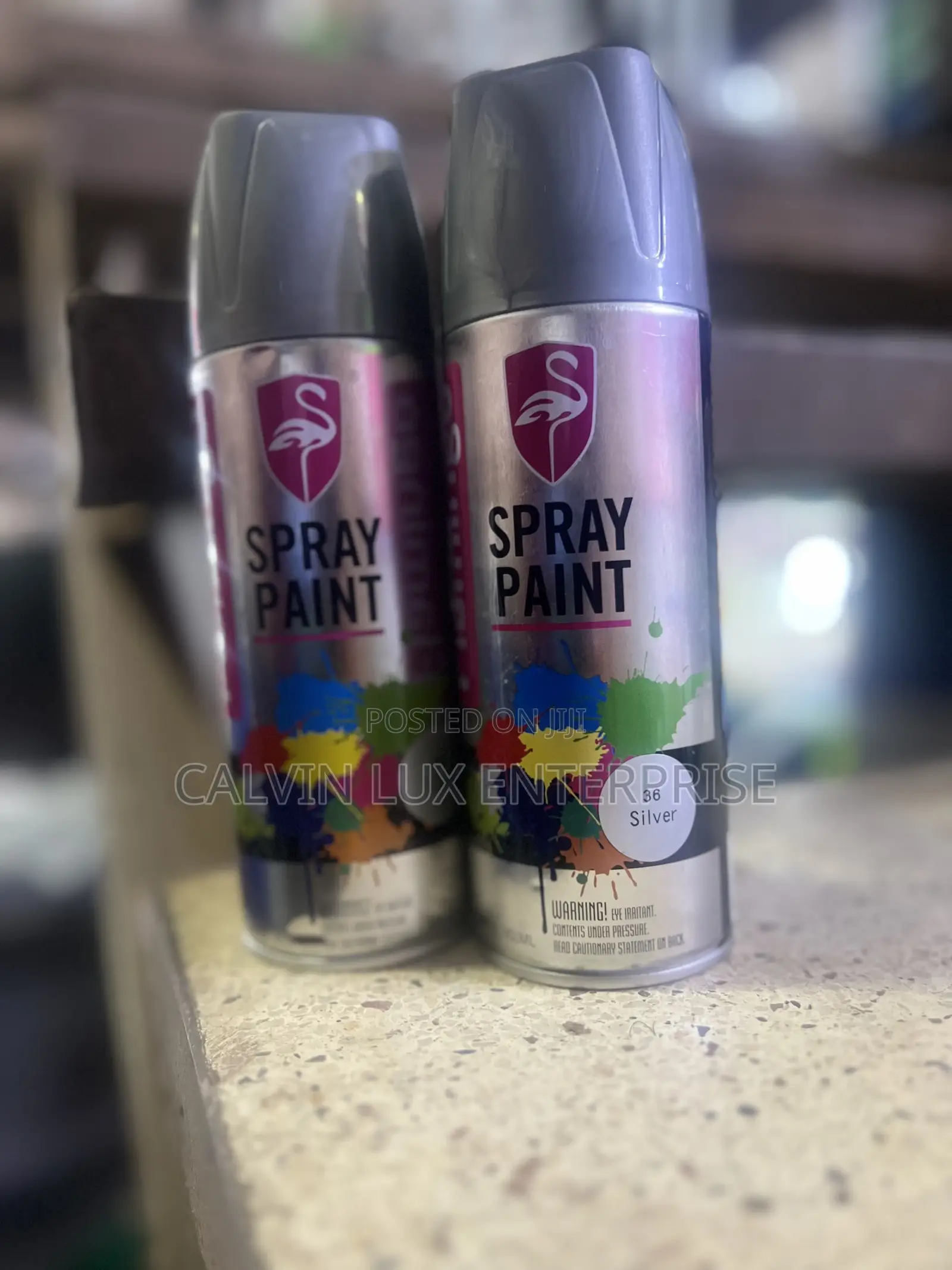Spray Paint Silver