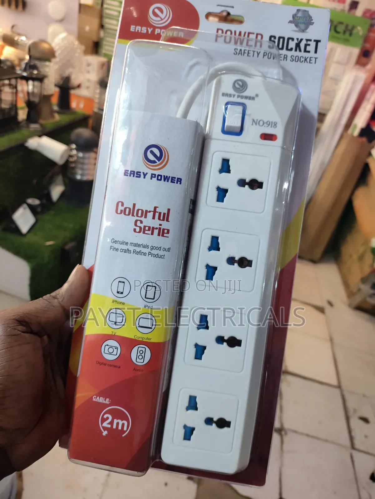Power Extension Socket 4ways