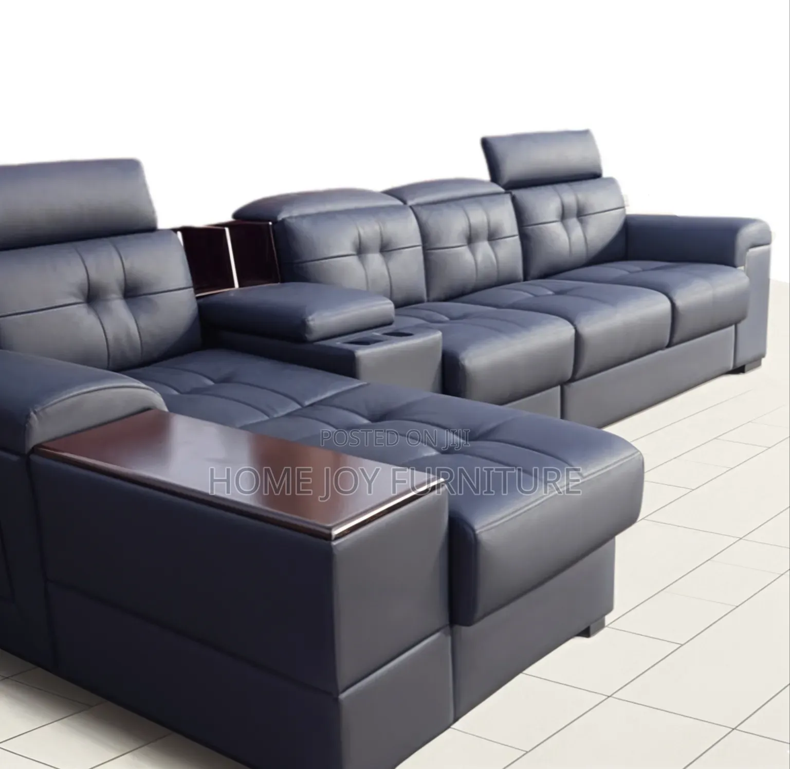 Executive L-Shape Leather Sofa