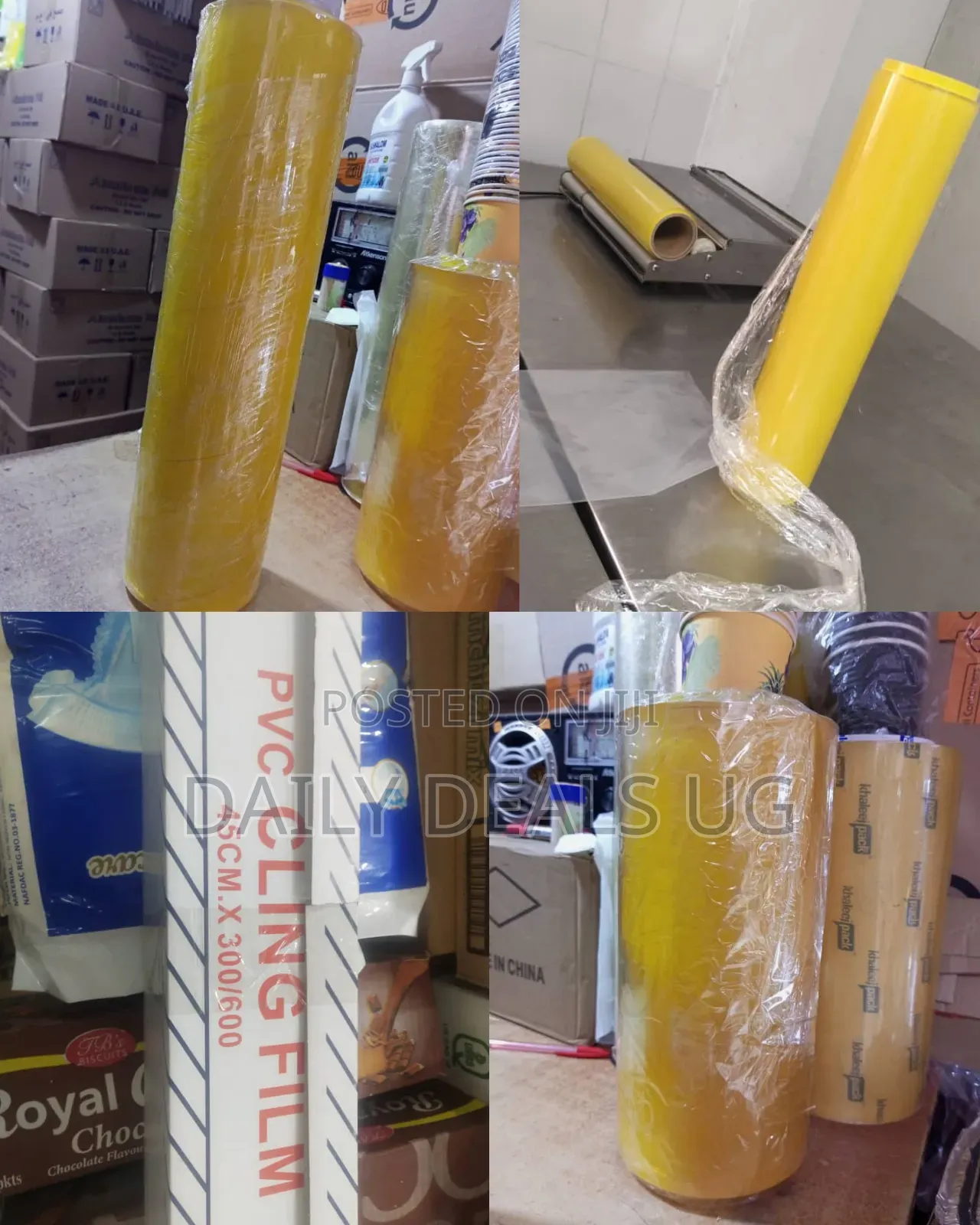 PVC Anti-Fog Cling Film Jumbo Roll