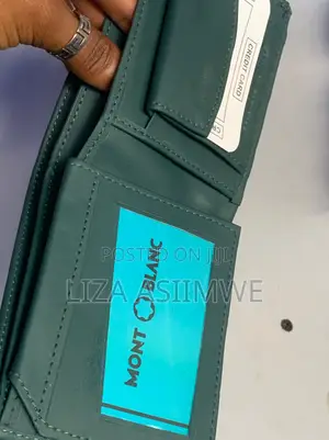 Montblanc Meisterstück Wallet Crafted From British Green Leather