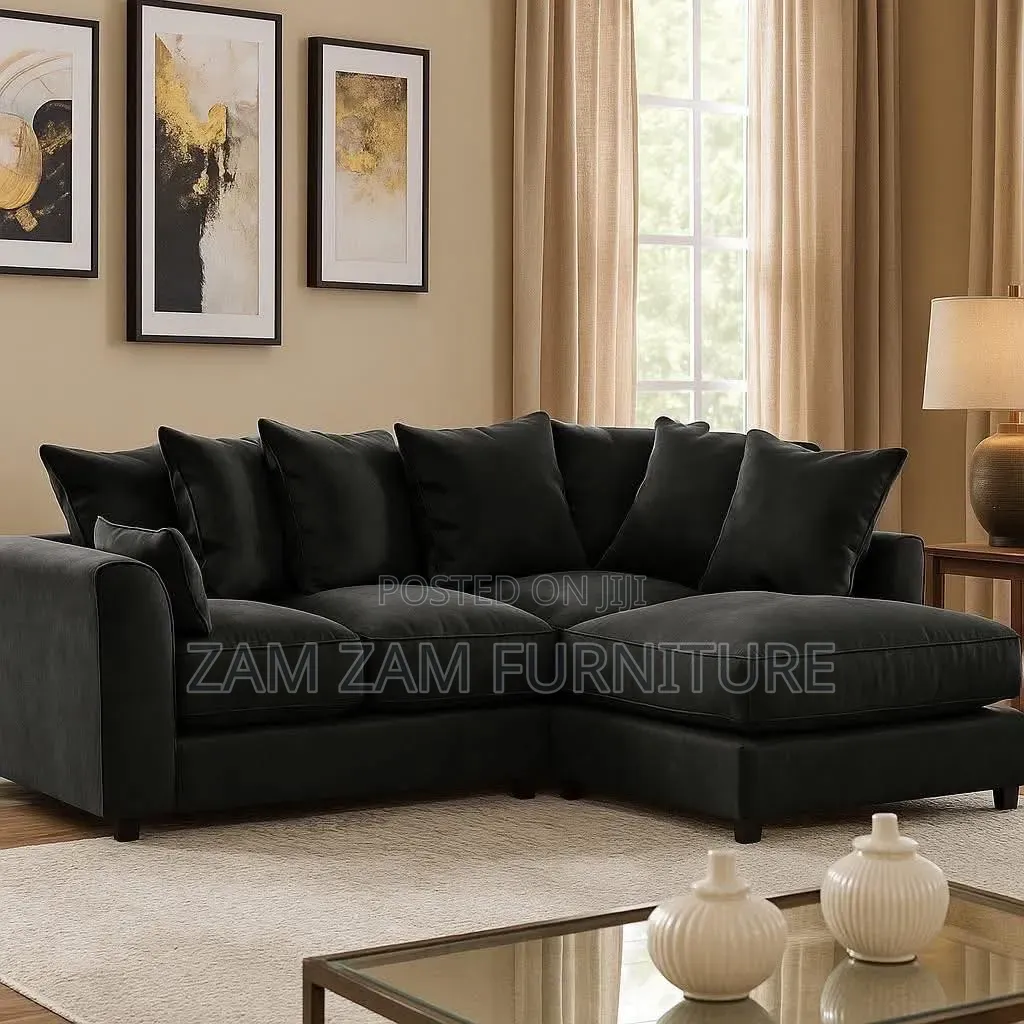 Black Cushioned
