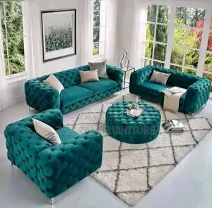 Executive Green Sofa