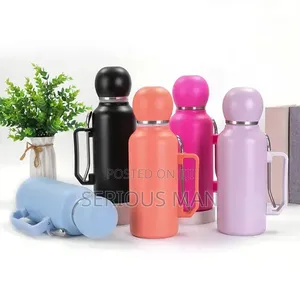 1.3-Liter Vacuum-Insulated Stainless Steel Yerba Mate Thermos Kit.
