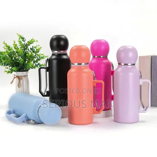 1.3-Liter Vacuum-Insulated Stainless Steel Yerba Mate Thermos Kit.