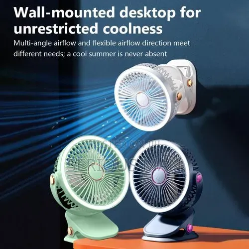 Boxed Mini Portable Usb Desk/Clip Fan.