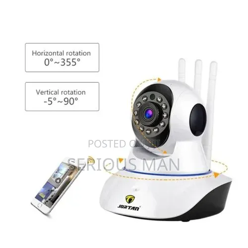 Jortan Intelligent Wi-Fi Cradle Head Camera,