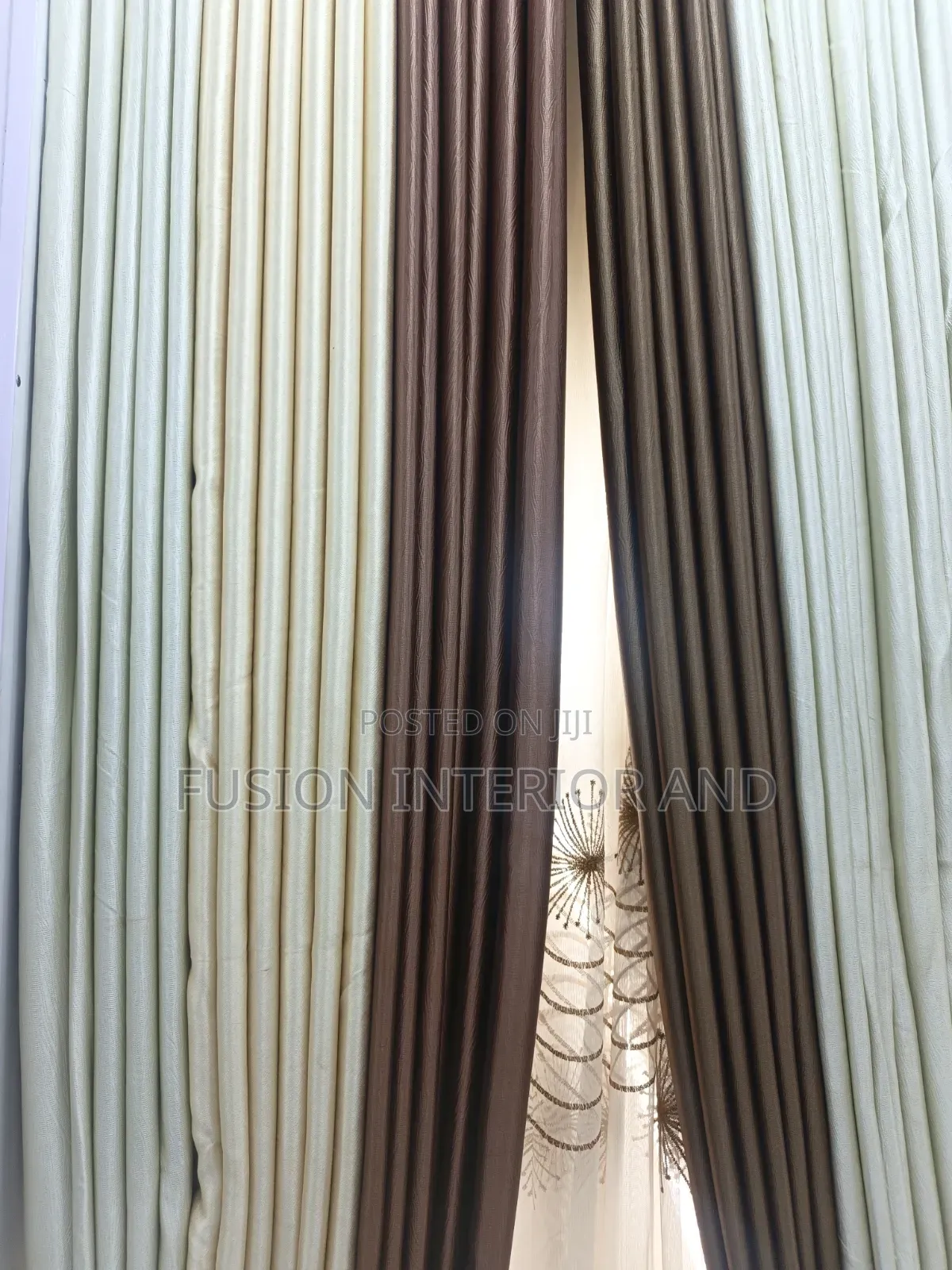 Metallic Plain Curtains in All Colors