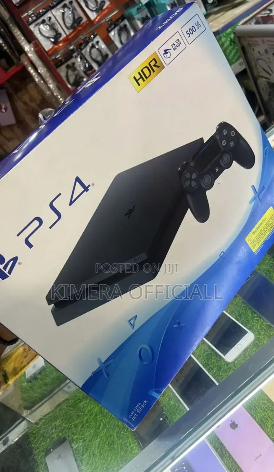 Brand New Playstation 4 Slim. Not New but Refurbished or Repackaged