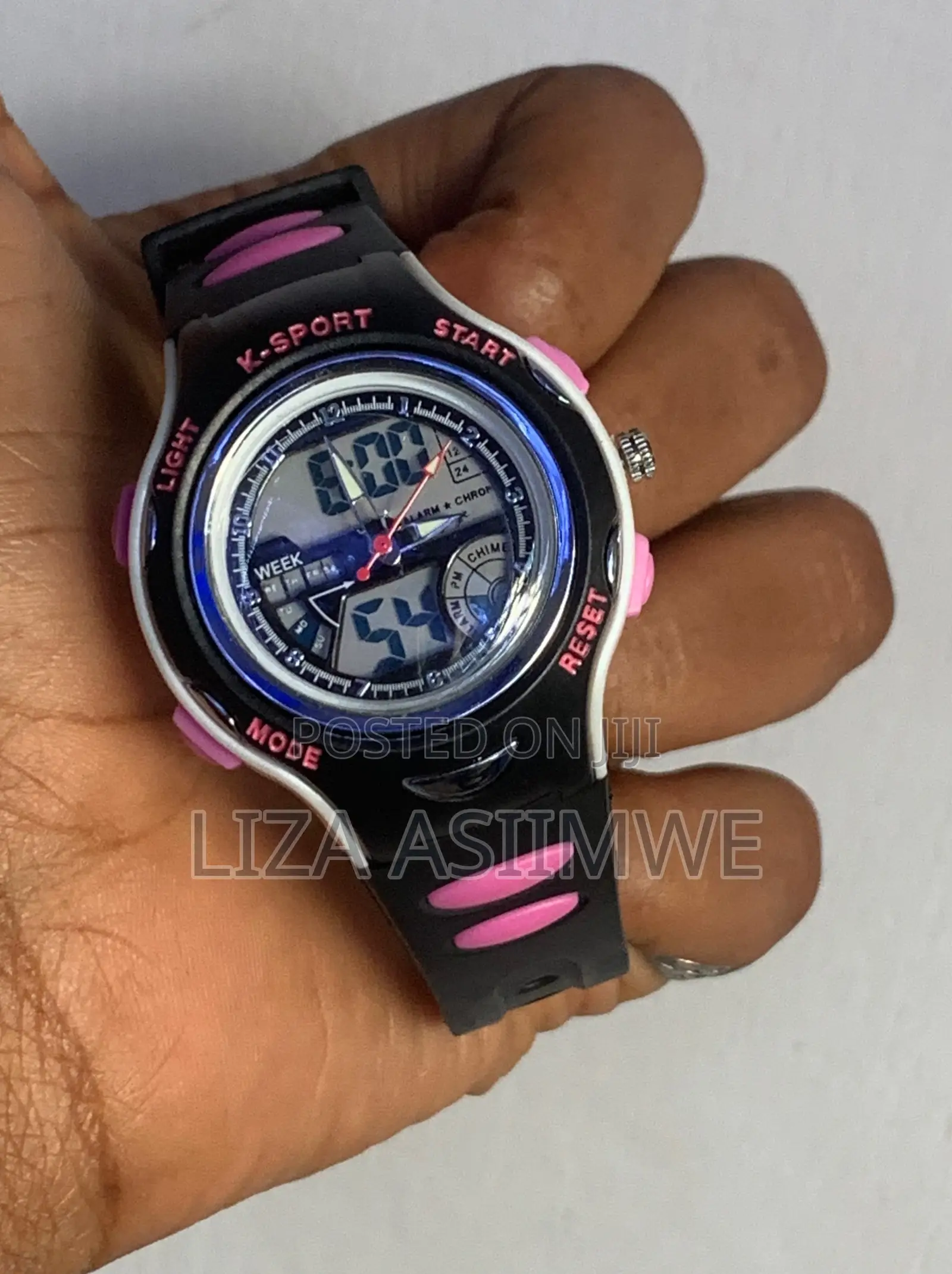 K-sport Kids Watch With Both Digital And Analog Displays