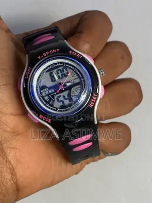 K-sport Kids Watch With Both Digital And Analog Displays