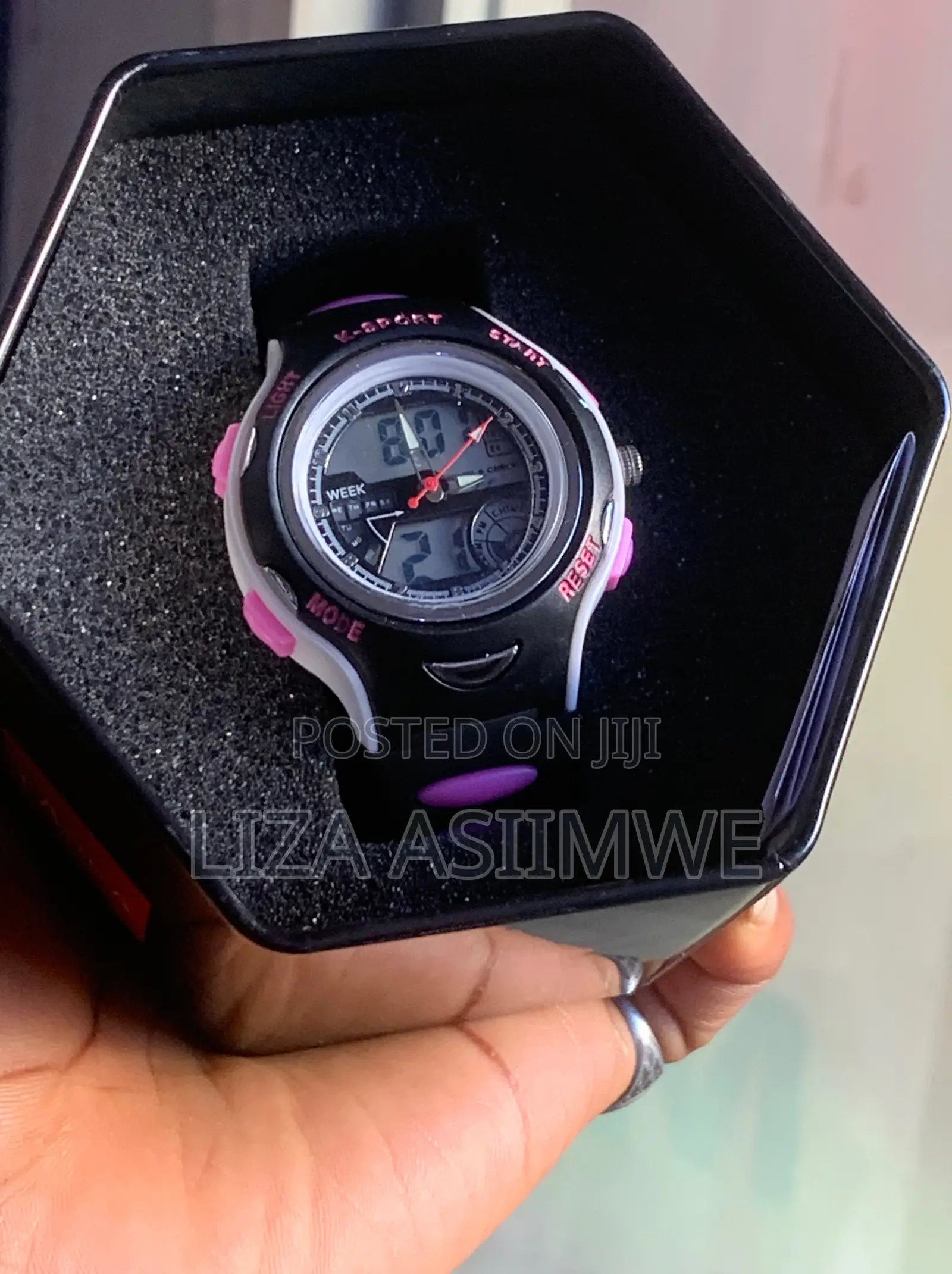 K-sport Kids Watch With Both Digital And Analog Displays