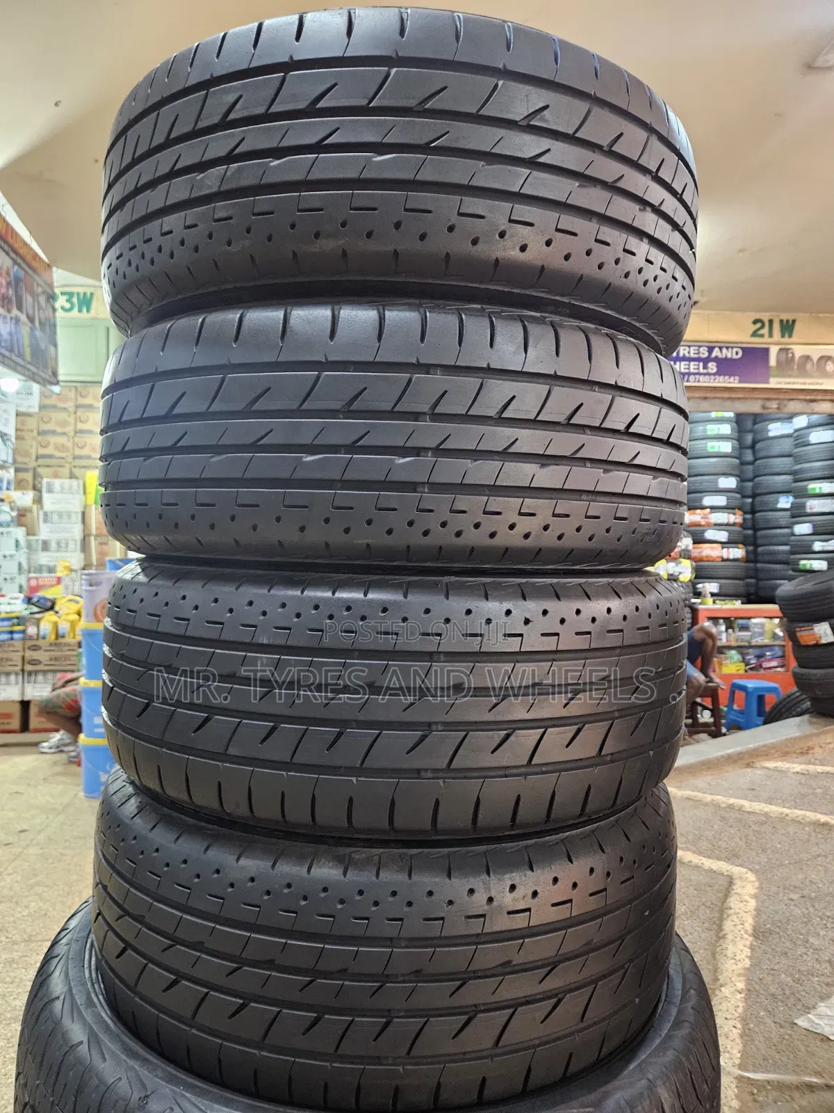 225 55 R17 Bridgestone Japan Imported Tires 4rm Japan 5years Warranty