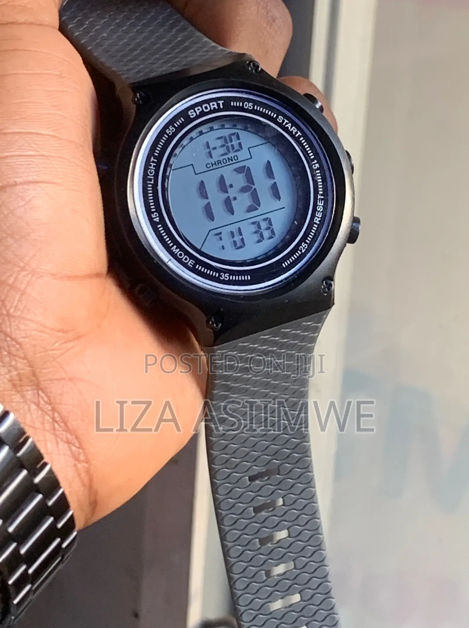 Digital Sports Watches Feature Textured Bands Multifunction Displays