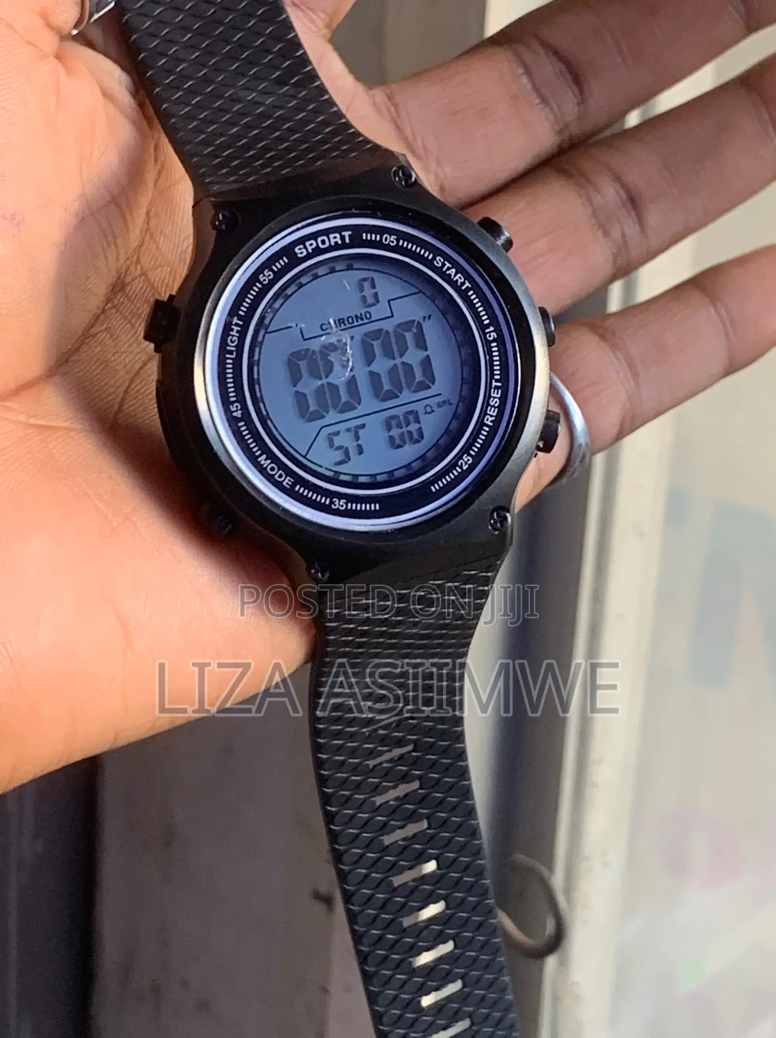 Digital Sports Watches Feature Textured Bands Multifunction Displays