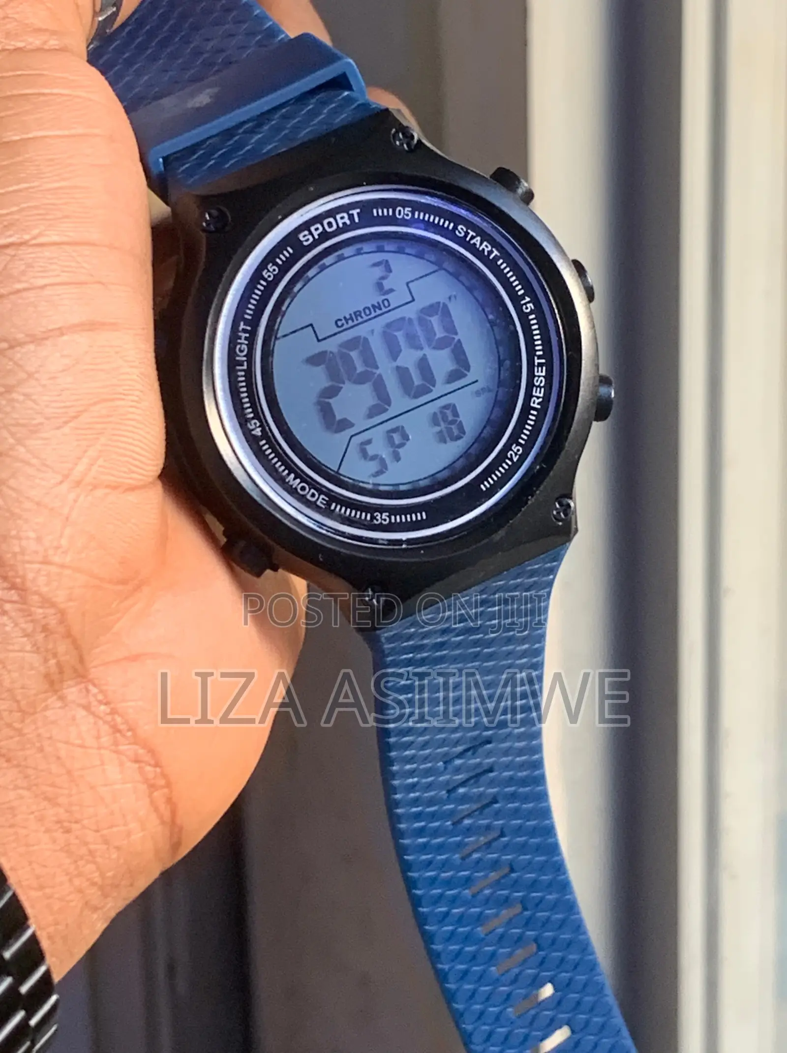 Digital Sports Watches Feature Textured Bands Multifunction Displays
