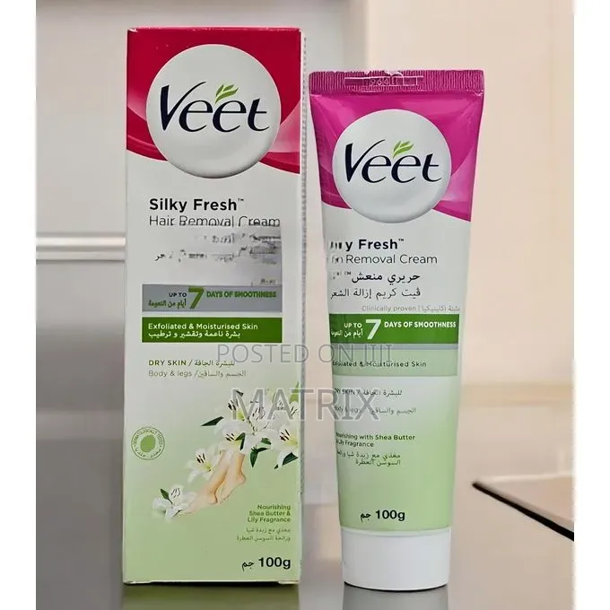 Original Veet Silky Fresh Hair Removal Shaving Cream. 100g