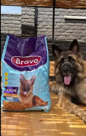 Bravo Active Beef Flavour Dog Food. 8kg