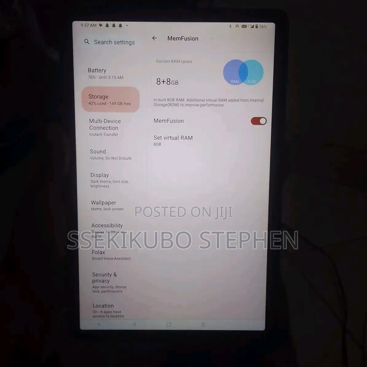 Infinix Xpad 256 GB Gray