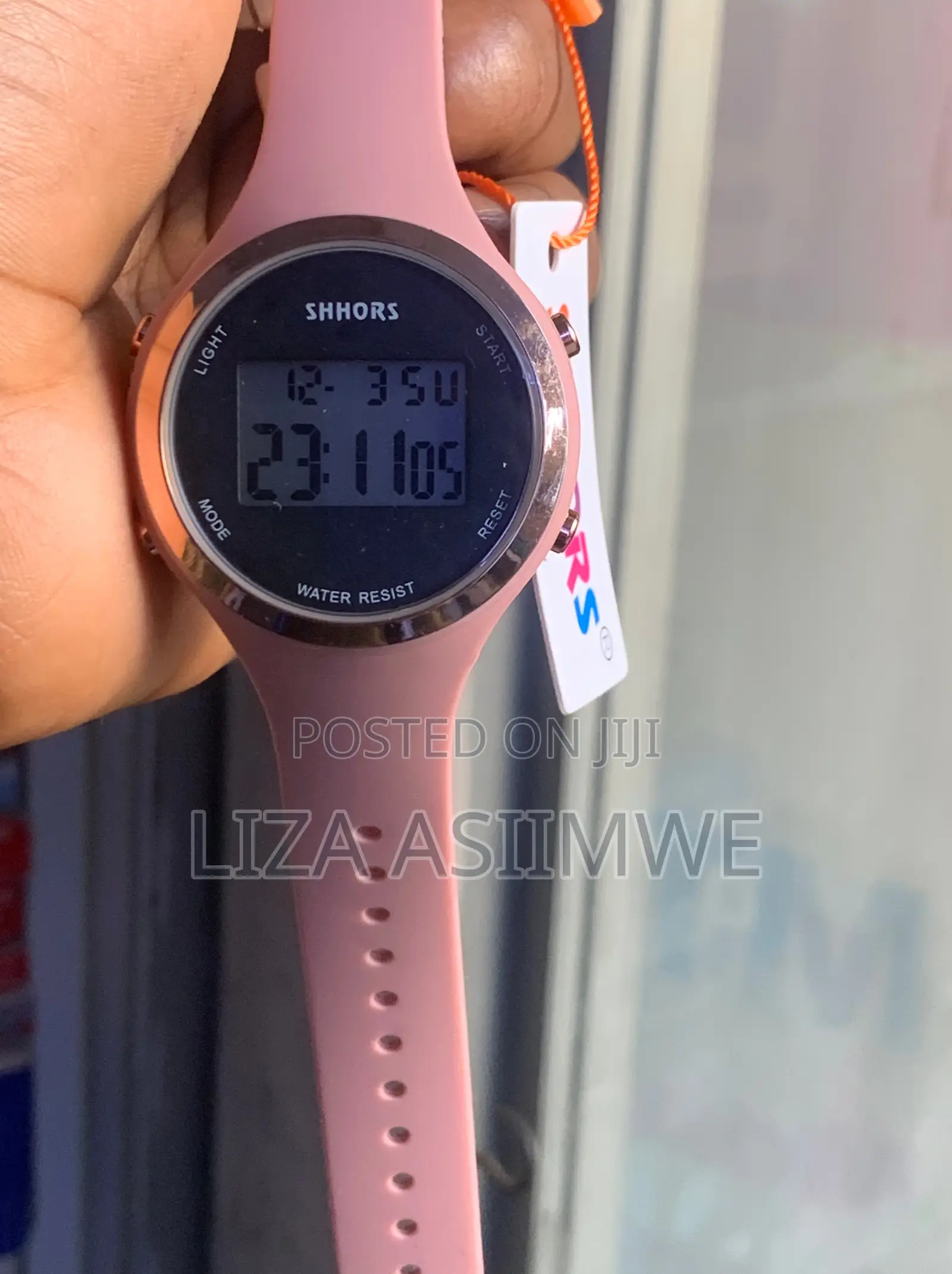 Kids Digital Watches With A Silicone Strap A Stainless Steel Bezel