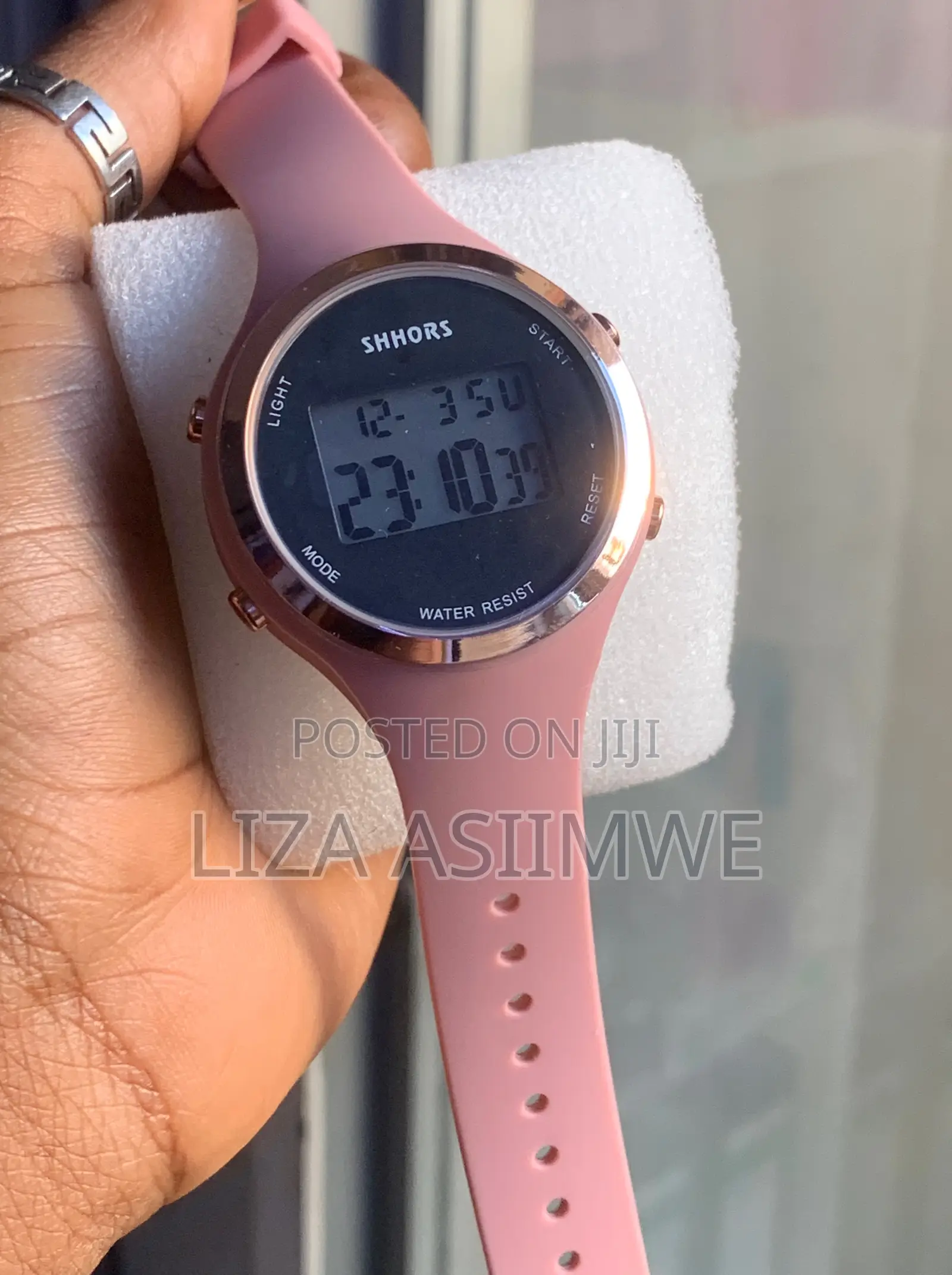 Kids Digital Watches With A Silicone Strap A Stainless Steel Bezel
