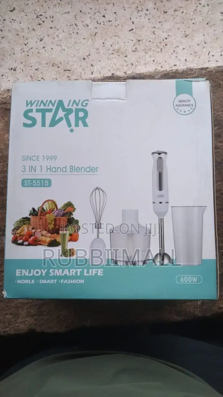 Winning Star 3-in-1 Hand Blender Set