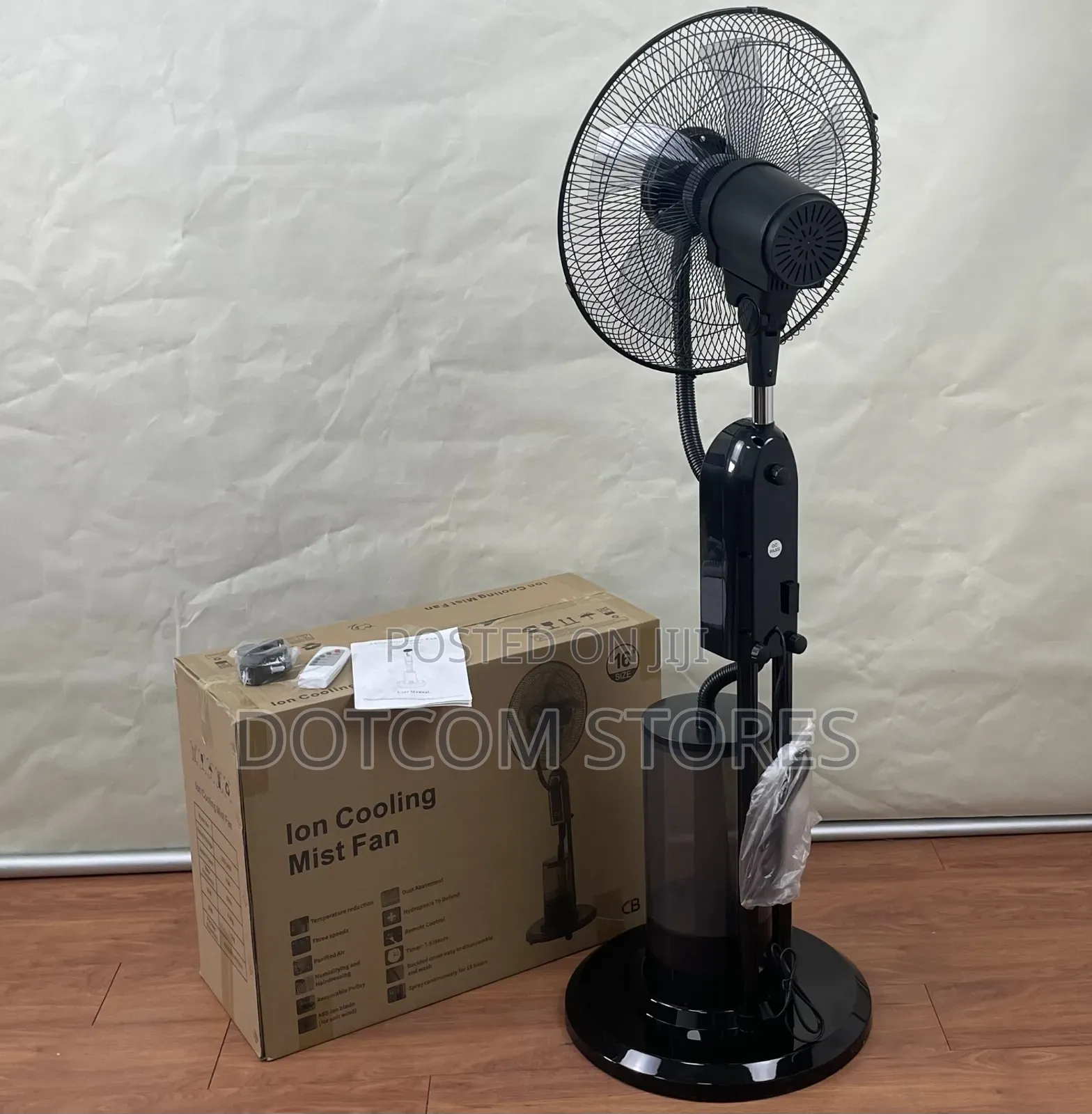 16inches Spray Mist Standing Fan