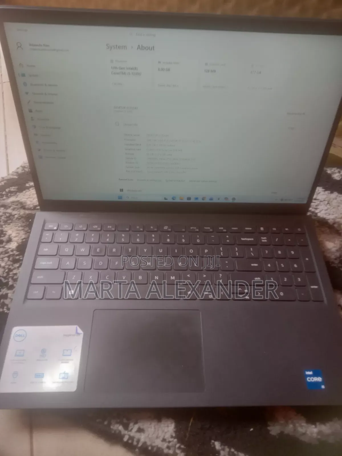 Laptop Dell Inspiron 15 3521 8GB Intel Core i5 SSD 512GB
