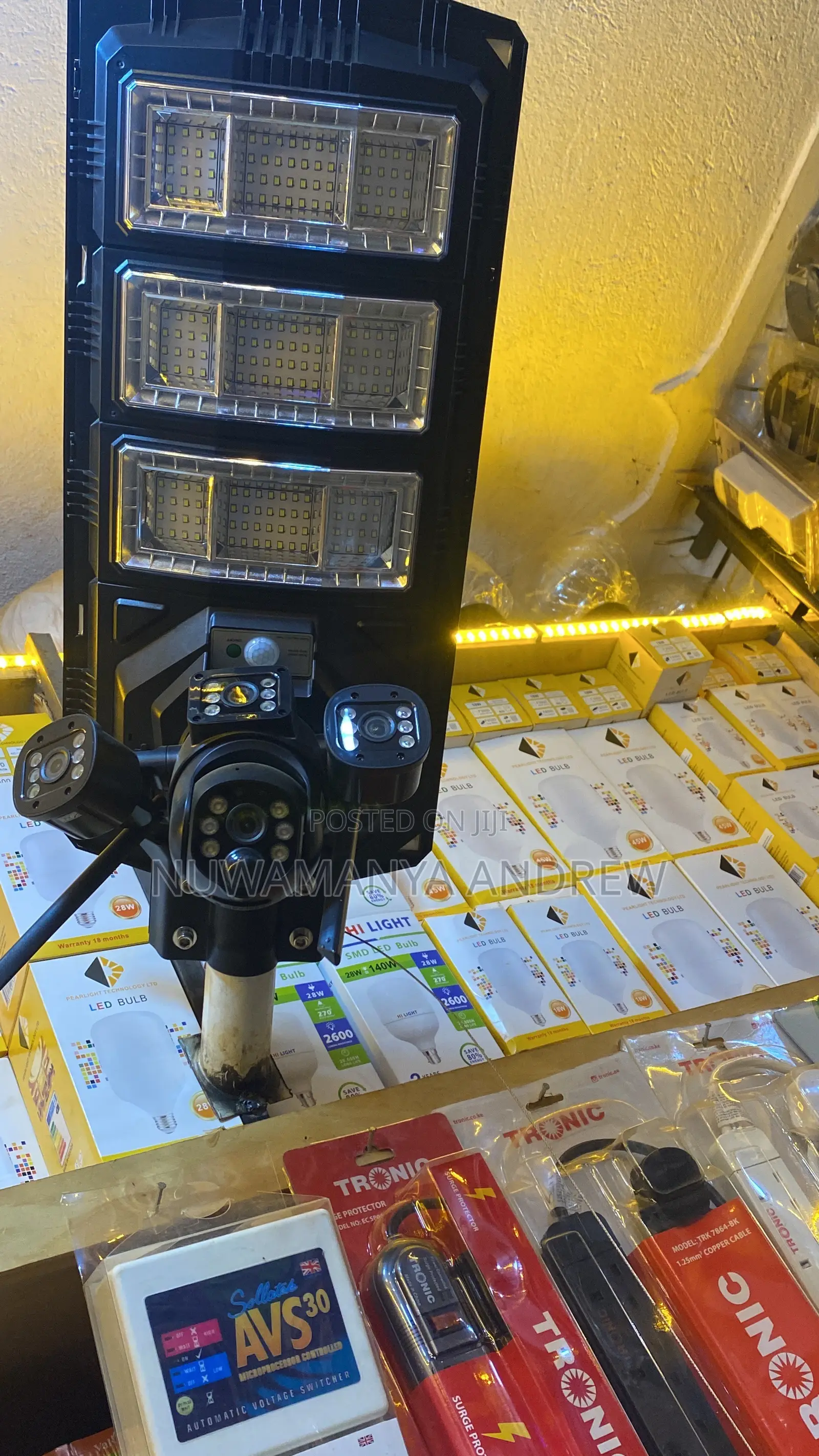 Ai Solar Camera +Lighting 2in 1