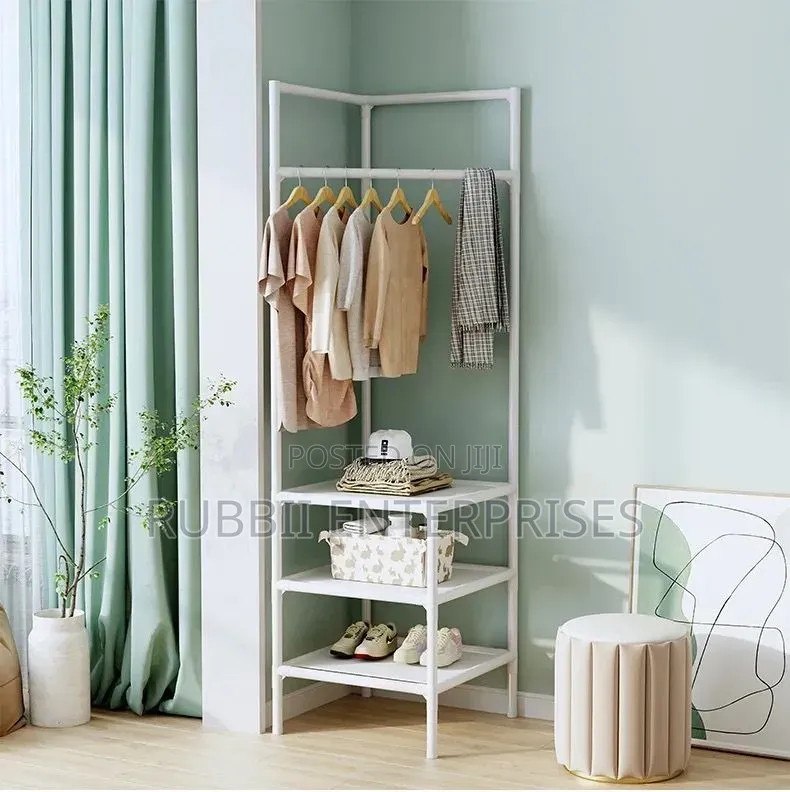 Corner Coat Rack/Organiser