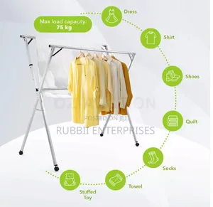 Foldable Clothes Drying Rack 200cm